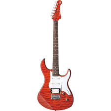 guitare electrique yamaha rouge