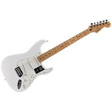 guitare fender stratocaster blanche