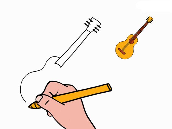 guitare dessin