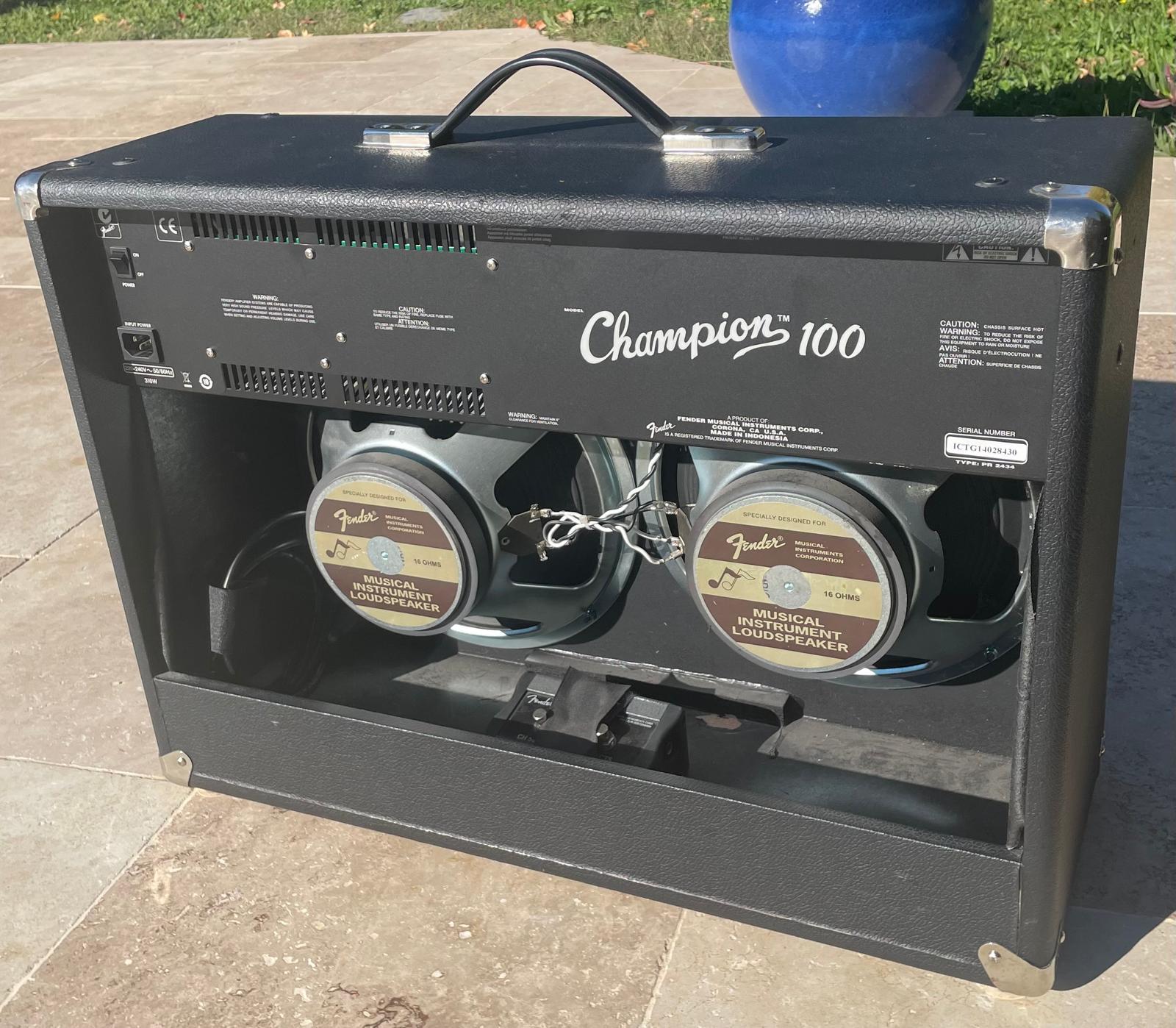 ampli fender champion 100