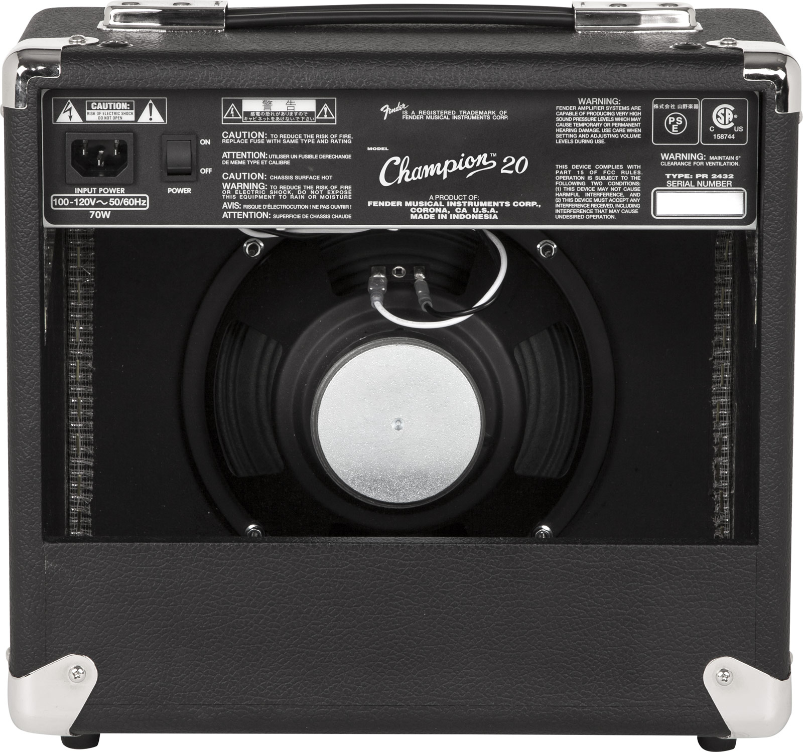 ampli fender champion 20